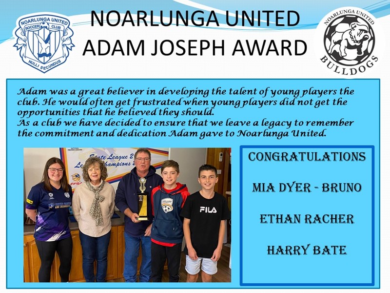 Adam Joseph Award