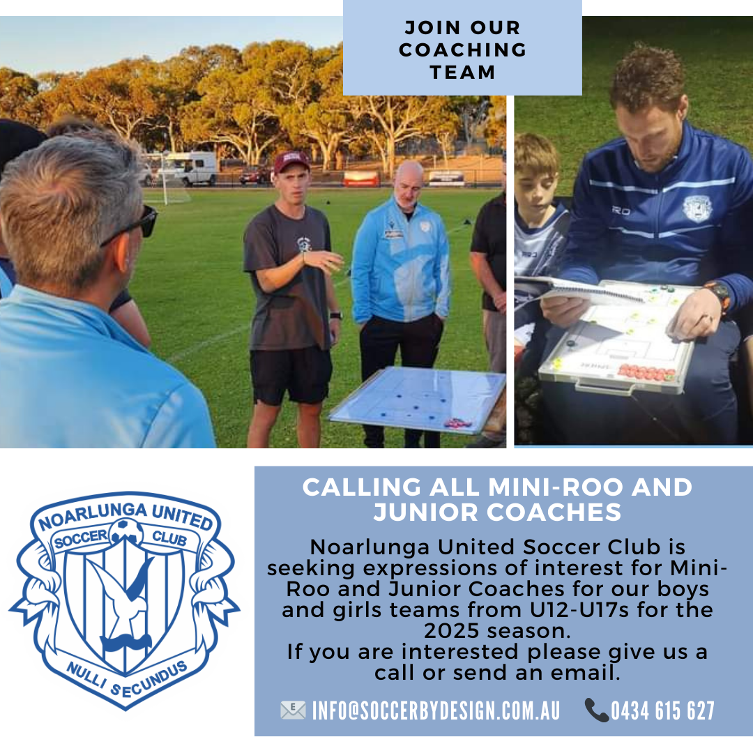 Mini Roo's & Junior Coaches Season 2025